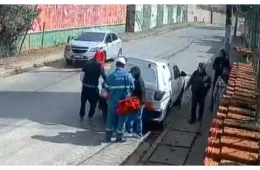 Vídeo: Criminosos rendem prestador de serviço da Comgás e fogem com carro da empresa na Zona Leste de SP