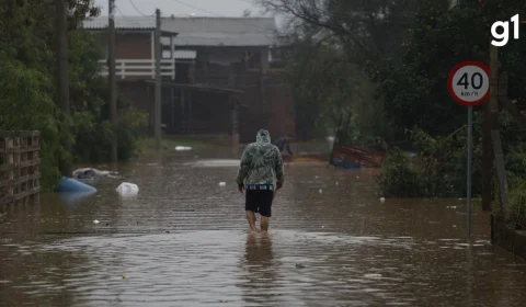 Chuvas no Rio Grande do Sul hoje: rios sobem e 500 famílias saem às pressas