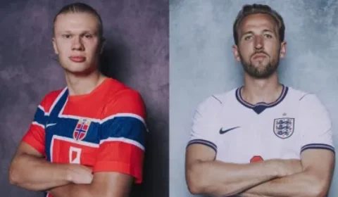 Haaland contra Kane: Noruega e Inglaterra disputam vaga histórica na semifinal do Mundial