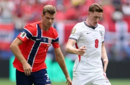 Noruega x Inglaterra vai para a prorrogação após empate emocionante em duelo de gigantes