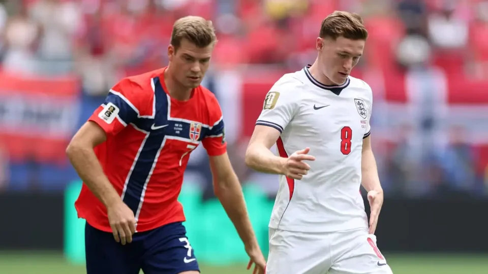 Noruega x Inglaterra vai para a prorrogação após empate emocionante em duelo de gigantes