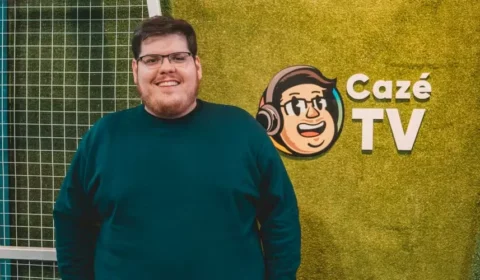 Casimiro Miguel e esposa impulsionam CazéTV a recorde mundial