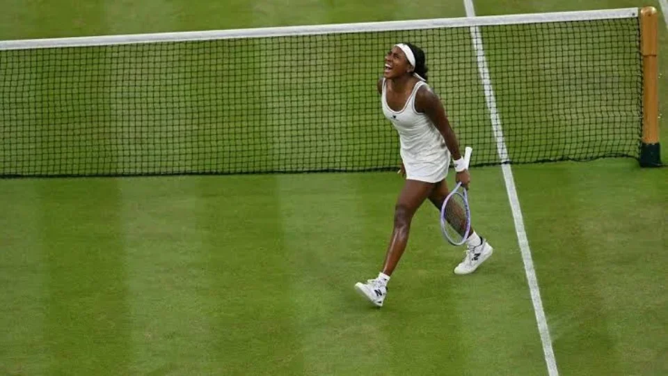 Coco Gauff enfim chega às quartas em Wimbledon