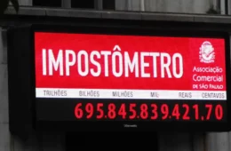 O painel não para de subir: quanto os brasileiros já pagaram em impostos neste ano?