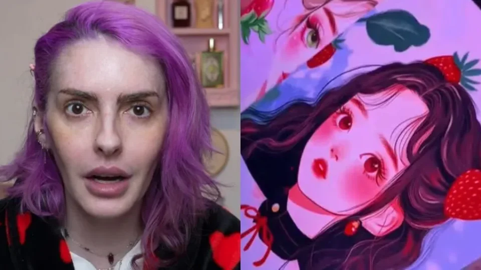 Influenciadora admite uso de IA após vender ilustrações como autorais e virar alvo de críticas