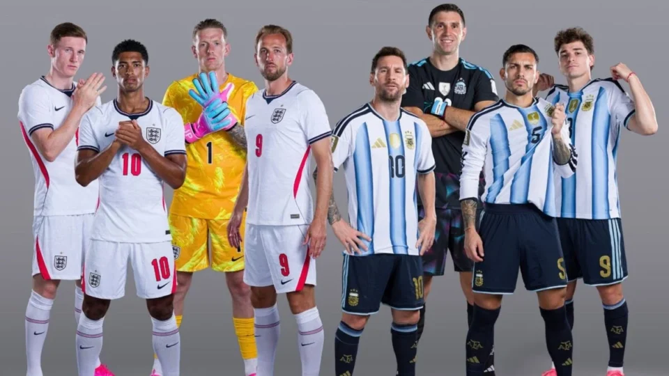 Argentina x Inglaterra decide vaga na final do Mundial