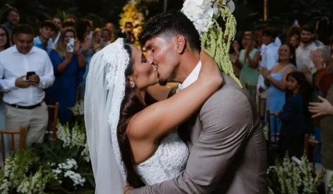 Isabella Arantes antes e depois do casamento com Gabriel Medina