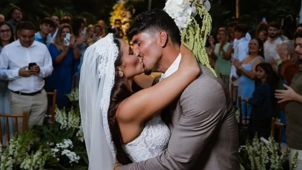 Isabella Arantes antes e depois do casamento com Gabriel Medina