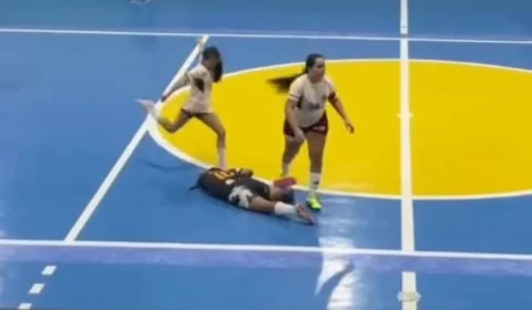 Jogadora que agrediu adversárias com chutes e socos é suspensa por cinco anos no futsal