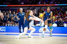Brasil vence Japão e garante vaga na semifinal da VNL 2026 feminino