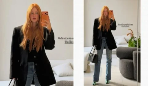 Marina Ruy Barbosa surpreende com luxo discreto, salto de R$ 33 mil e look que vira assunto nas redes