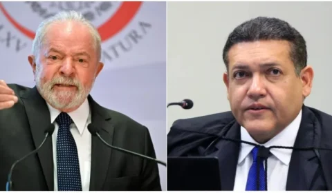 Lula reage a Nunes Marques após censura de pesquisa eleitoral