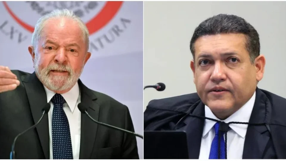 Lula reage a Nunes Marques após censura de pesquisa eleitoral