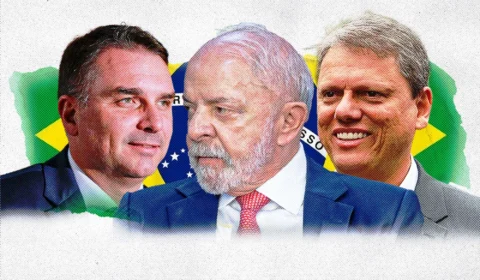 Reeleição de Tarcísio embaralha disputa Lula x Flávio em 2026