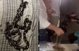 Adolescente é encontrado acorrentado em imóvel. Cenário de violência chocou até a polícia