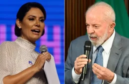 Michelle Bolsonaro elogia política do governo Lula em meio à crise com Flávio Bolsonaro