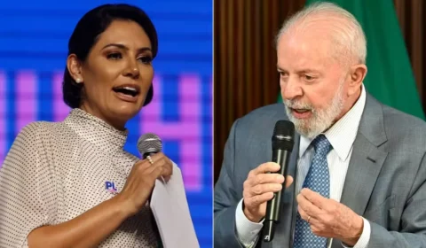 Michelle Bolsonaro elogia política do governo Lula em meio à crise com Flávio Bolsonaro