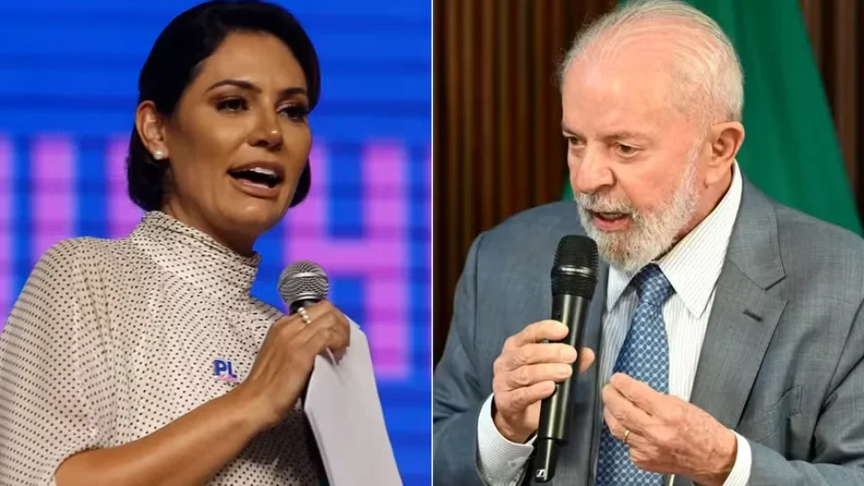 Michelle Bolsonaro elogia política do governo Lula em meio à crise com Flávio Bolsonaro