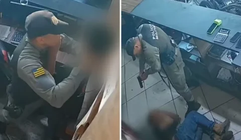 Imagens fortes: Vídeo mostra PM agredindo adolescente e fazendo ameaça de morte em Goiás