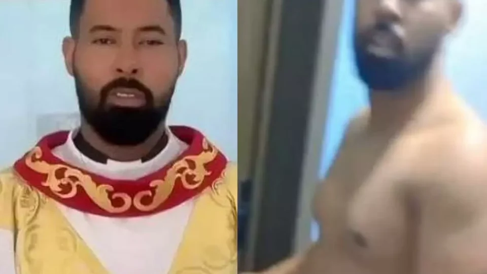 Padre que viralizou após polêmica em casa paroquial processa emissoras de TV e pede indenização