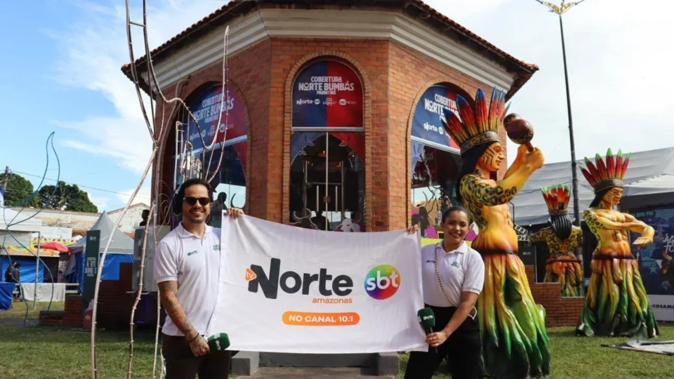 Do Amazonas para o mundo: Norte Bumbás amplia cobertura do Festival de Parintins e leva a cultura amazônica para milhões de brasileiros