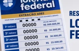 Resultado da Loteria Federal 6086 acaba sem prêmios nem vendas