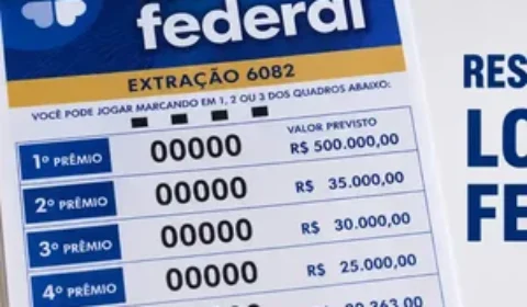Resultado da Loteria Federal 6086 acaba sem prêmios nem vendas