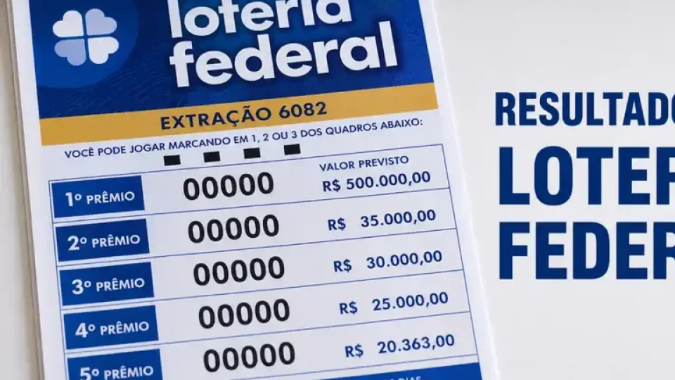 Confira os resultados da Loteria Federal do 22/07/2026