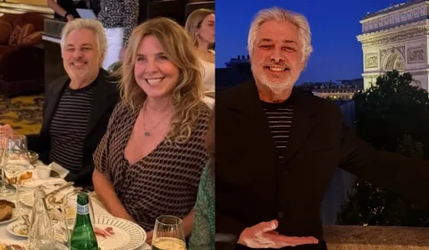 Viúvo de Rita Lee surge em Paris com ex-namorada e gera rumores