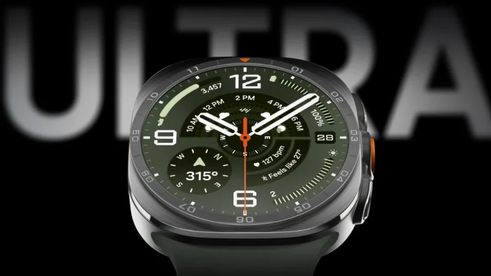 Samsung lança Galaxy Watch Ultra 2 com bateria para 80 horas e alta resistência