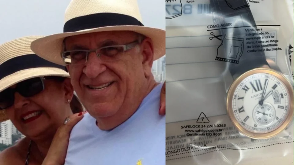 Comprador devolve relógios de luxo roubados de casal morto em BH