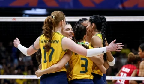 Brasil fecha 1ª fase em 3º na Liga das Nações feminina