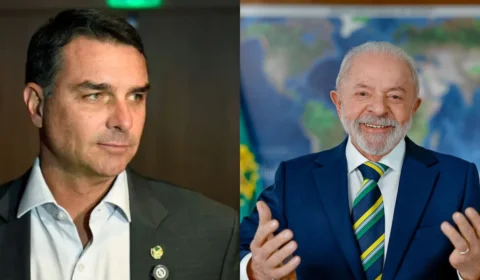 Flávio Bolsonaro culpa governo Lula por tarifas da China e barreiras da União Europeia à carne brasileira
