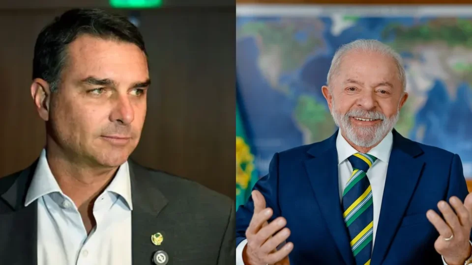 Flávio Bolsonaro culpa governo Lula por tarifas da China e barreiras da União Europeia à carne brasileira