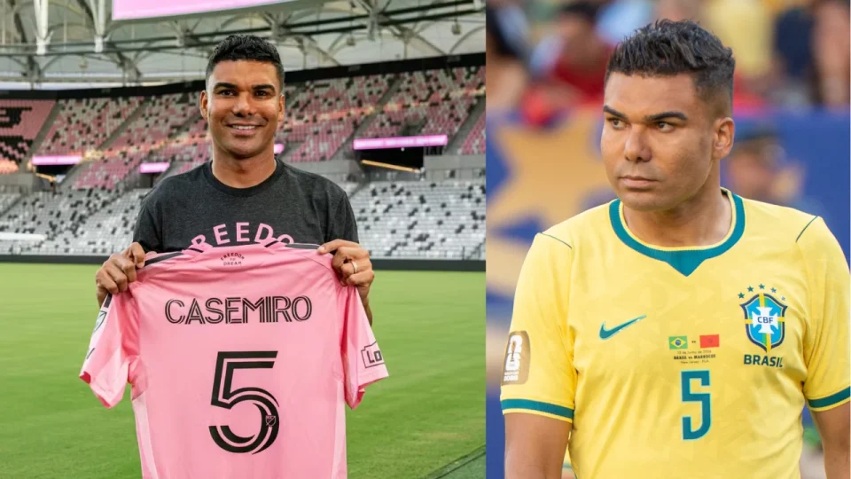 Casemiro e Messi vão jogar juntos: brasileiro deixa o LA Galaxy e acerta com o Inter Miami até 2029