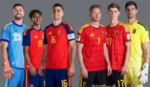 Espanha e Bélgica fazem duelo decisivo por vaga na semifinal do Mundial