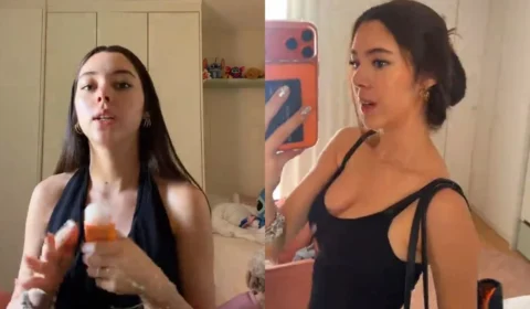 Tiktoker é alvo de críticas após gravar vídeo de maquiagem e look para enterro da avó