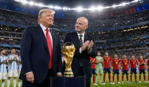Trump crava: “É difícil apostar contra Messi” antes da final da Copa