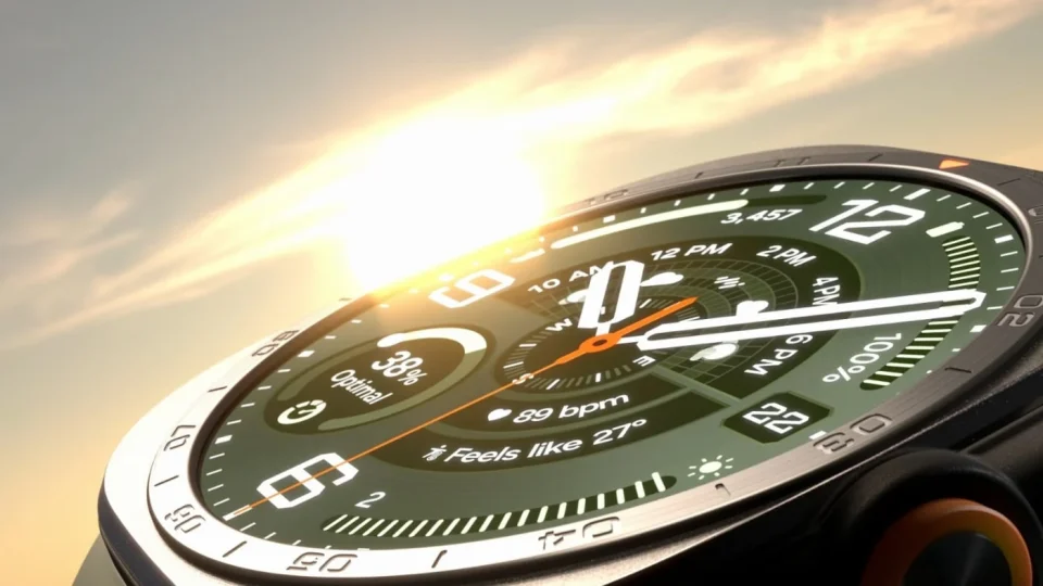 Galaxy Watch Ultra 2 chega com 54% mais desempenho e bateria maior