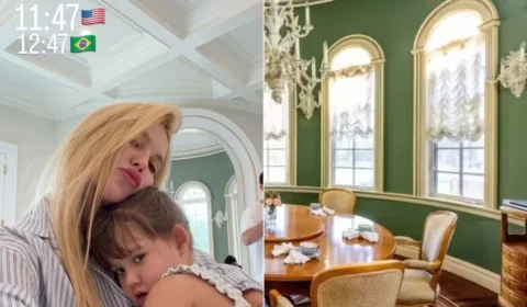 Virginia aparece em castelo alugado por Vini Jr. durante torneio mundial e alimenta rumores sobre o casal