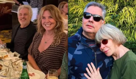 Viúvo de Rita Lee viaja com ex a Paris e gera debate