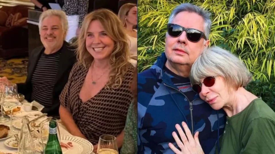 Viúvo de Rita Lee viaja com ex a Paris e gera debate
