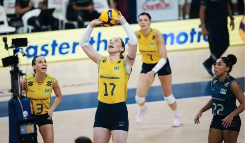 Brasil encara Alemanha para manter invencibilidade na VNL