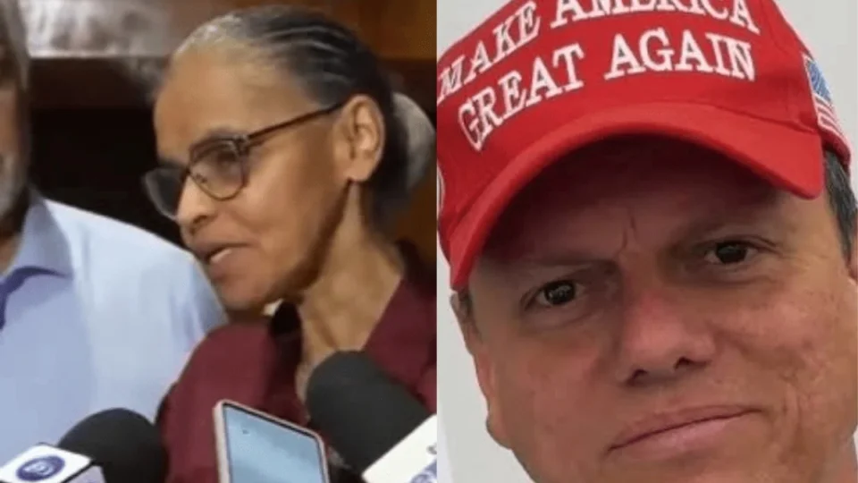 Marina ataca Tarcísio e resgata polêmica do boné de Trump em confronto que agita a noite desta sexta
