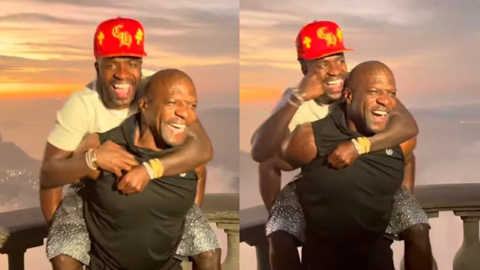 Terry Crews irmãos se encontram com Vini Jr no Cristo Redentor em 2026