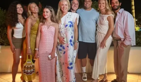 Ronaldo, Luciano Huck, Angélica, Maisa e Livia Andrade; veja os bastidores do encontrão em Ibiza