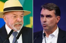 Pesquisa mostra Flávio à frente de Lula no 2º turno e empate com Marçal