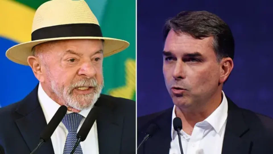 Veritá: Pesquisa mostra Flávio à frente de Lula no 2º turno e empate com Marçal