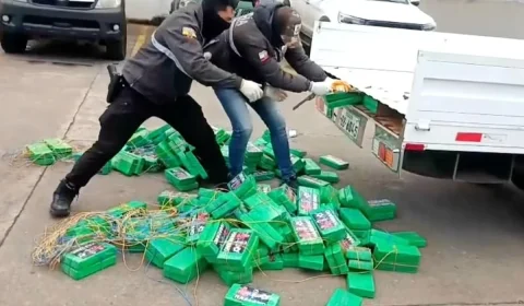Cocaína com rosto de Haaland é apreendida no Equador