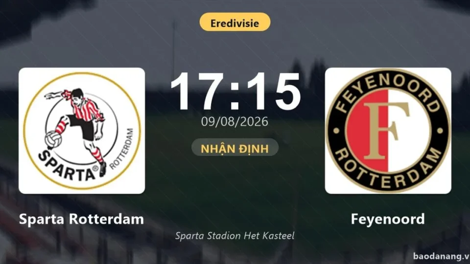 Sparta Rotterdam x Feyenoord: onde assistir ao clássico